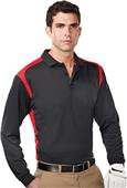 TRI MOUNTAIN Blitz Ultra Cool Long Sleeve Polo TRI MOUNTAIN Blitz Ultra Cool Long Sleeve Polo