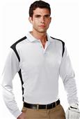 TRI MOUNTAIN Blitz Ultra Cool Long Sleeve Polo TRI MOUNTAIN Blitz Ultra Cool Long Sleeve Polo