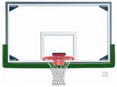 Gared Master 72" Glass Baskeball Backboard Pkg Gared Master 72" Glass Baskeball Backboard Pkg