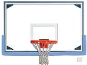 Gared Scholastic 72" Glass Baskeball Backboard Pkg Gared Scholastic 72" Glass Baskeball Backboard Pkg