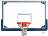 Gared Scholastic 72" Glass Baskeball Backboard Pkg Gared Scholastic 72" Glass Baskeball Backboard Pkg
