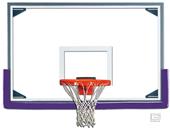 Gared Scholastic 72" Glass Baskeball Backboard Pkg Gared Scholastic 72" Glass Baskeball Backboard Pkg