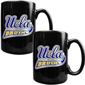 NCAA UCLA Bruins Black Ceramic Mug (Set of 2)