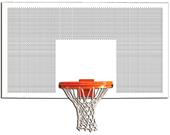 Gared 1272PS 72" Perforated Steel Backboards Gared 1272PS 72" Perforated Steel Backboards