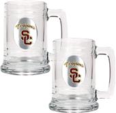 NCAA USC Trojans 15oz Glass Tankard