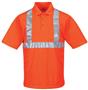 TRI MOUNTAIN Boundary Polyester Mesh Polo