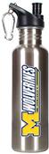 NCAA Michigan Wolverines Stainless Water Bottle