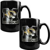 NCAA Missouri Tigers Ceramic Mug (Set of 2)