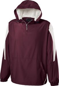 MAROON/WHITE