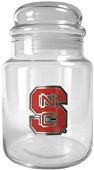 NCAA North Carolina State Wolfpack Glass Candy Jar
