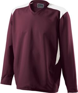MAROON/WHITE