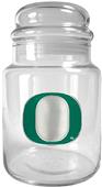 NCAA Oregon Ducks Glass Candy Jar