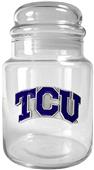 NCAA Texas Christian Horned Frogs Glass Candy Jar
