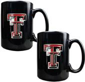 NCAA Texas Tech Red Raiders Ceramic Mug (Set of 2)