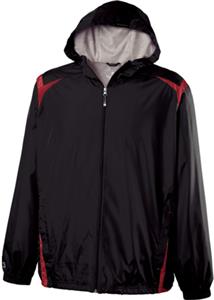 BLACK/SCARLET