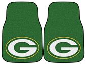 Fan Mats Green Bay Packers Carpet Car Mats (set) Fan Mats Green Bay Packers Carpet Car Mats (set)