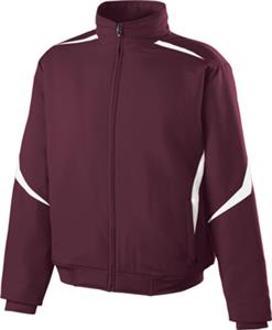 MAROON/WHITE