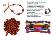 Basketball Bead Friendship Bracelet Kits