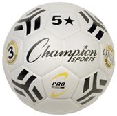 Champion Sports 5 Star Pro Laminated Soccer Balls