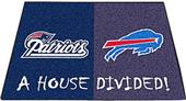Fan Mats Patriots/Bills House Divided Mats
