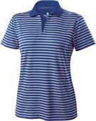 Holloway Ladies Helix Engineered Stripe Polo