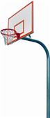 PK4560 Standard Gooseneck Basketball Goal Package PK4560 Standard Gooseneck Basketball Goal Package
