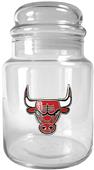 NBA Chicago Bulls Glass Candy Jar