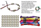 Baseball Bead Friendship Bracelet Kits