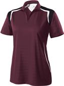 Holloway Catalyst Ladies' Textured Stripe Polo CO Holloway Catalyst Ladies' Textured Stripe Polo CO