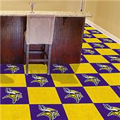Fan Mats NFL Minnesota Vikings Carpet Tiles Fan Mats NFL Minnesota Vikings Carpet Tiles