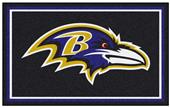 Fan Mats NFL Baltimore Ravens 4x6 Rug Fan Mats NFL Baltimore Ravens 4x6 Rug