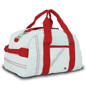 WHITE BAG/RED STRAP