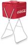 Picnic Time Coca Cola Party Cube Cooler with Stand