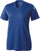 Holloway Ladies Electrify Heathered V-Neck Shirts