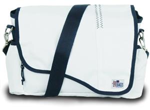 WHITE/BLUE TRIM