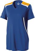 Holloway Ladies' Exult Micro-Interlock Shirts - CO Holloway Ladies' Exult Micro-Interlock Shirts - CO