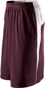 DARK MAROON/WHITE