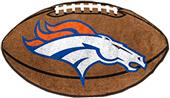 Fan Mats Denver Broncos Football Mat Fan Mats Denver Broncos Football Mat