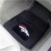 Fan Mats Denver Broncos Vinyl Car Mats (set) Fan Mats Denver Broncos Vinyl Car Mats (set)