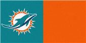 Fan Mats NFL Miami Dolphins Carpet Tiles Fan Mats NFL Miami Dolphins Carpet Tiles