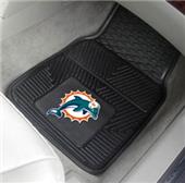 Fan Mats Miami Dolphins Vinyl Car Mats