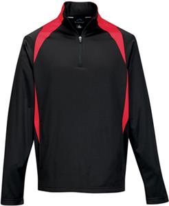 BLACK / RED