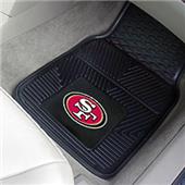 Fan Mats San Francisco 49ers Vinyl Car Mats (set) Fan Mats San Francisco 49ers Vinyl Car Mats (set)