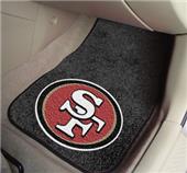 Fan Mats San Francisco 49ers Carpet Car Mats