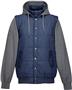Mens Shawn Hoody Jacket Converts into Vest