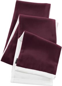 MAROON/WHITE