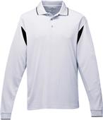 TRI MOUNTAIN Mens Action Long Sleeve Polo TRI MOUNTAIN Mens Action Long Sleeve Polo