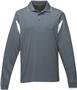 TRI MOUNTAIN Mens Action Long Sleeve Polo