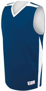 Outside: NAVY, Inside: WHITE