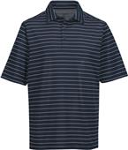 TRI MOUNTAIN Mens Dublin Wide Stripe Polo